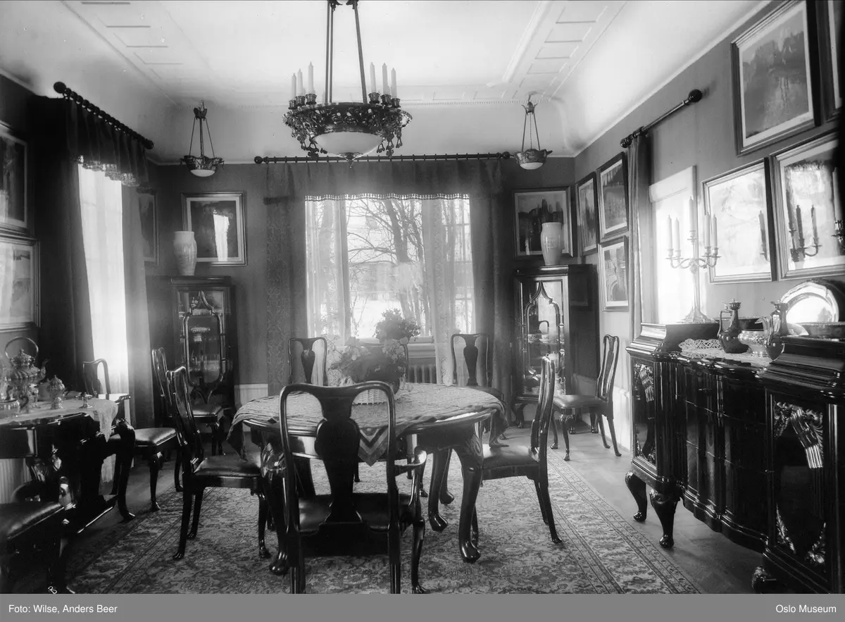 Villa bellevue, vinderen. oslo museum / digitaltmuseum