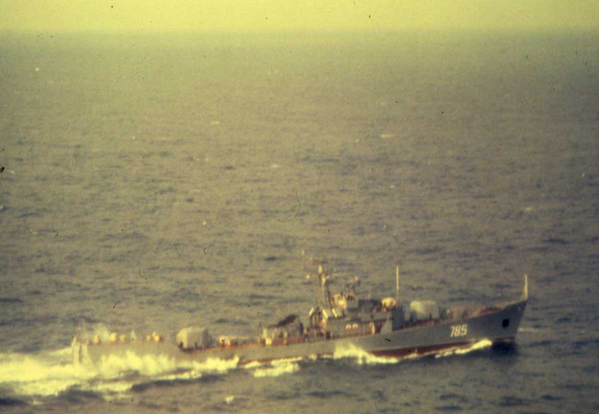 Russisk fartøy av Petya III - klassen med nr. 785.