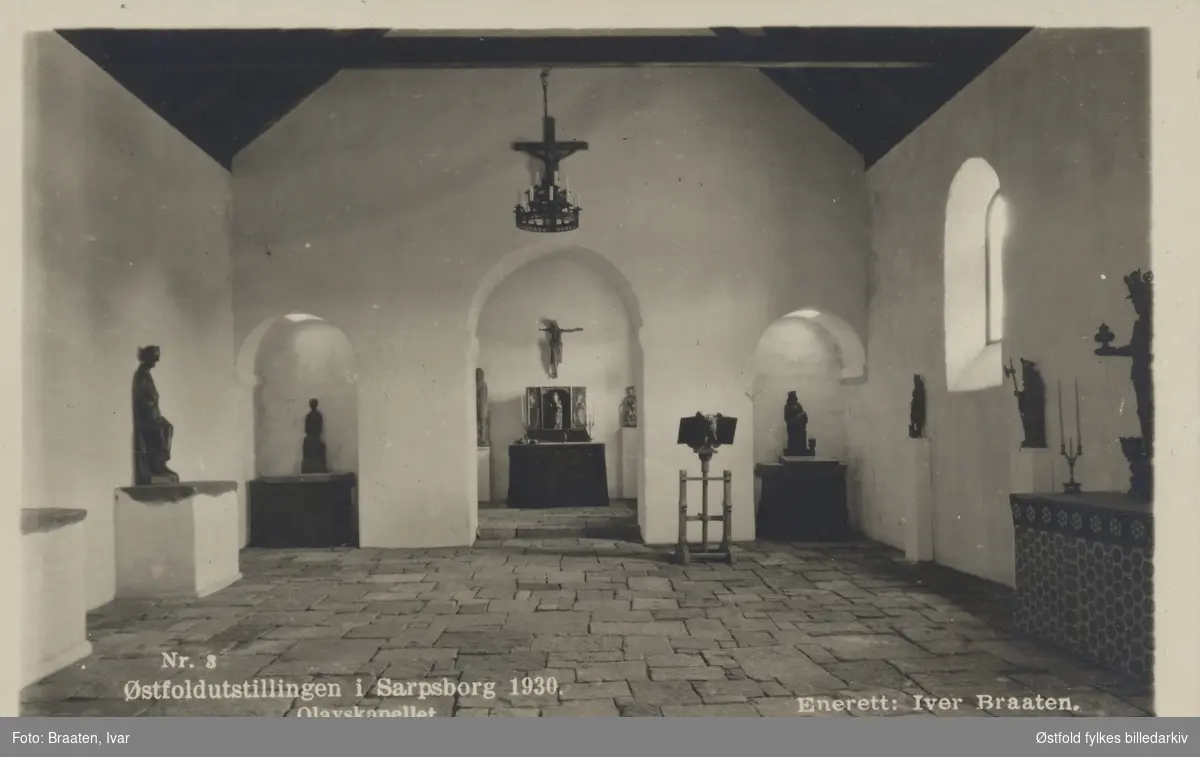 kapell, Olavskapellet, museum, utstilling, Borgarsyssel,