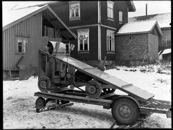 Landbruksmaskin, produsert på Haga Hoel, Ise, Varteig.