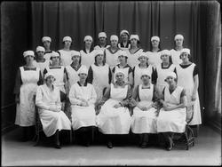 Husstellklasse - ukjent personer 1926,