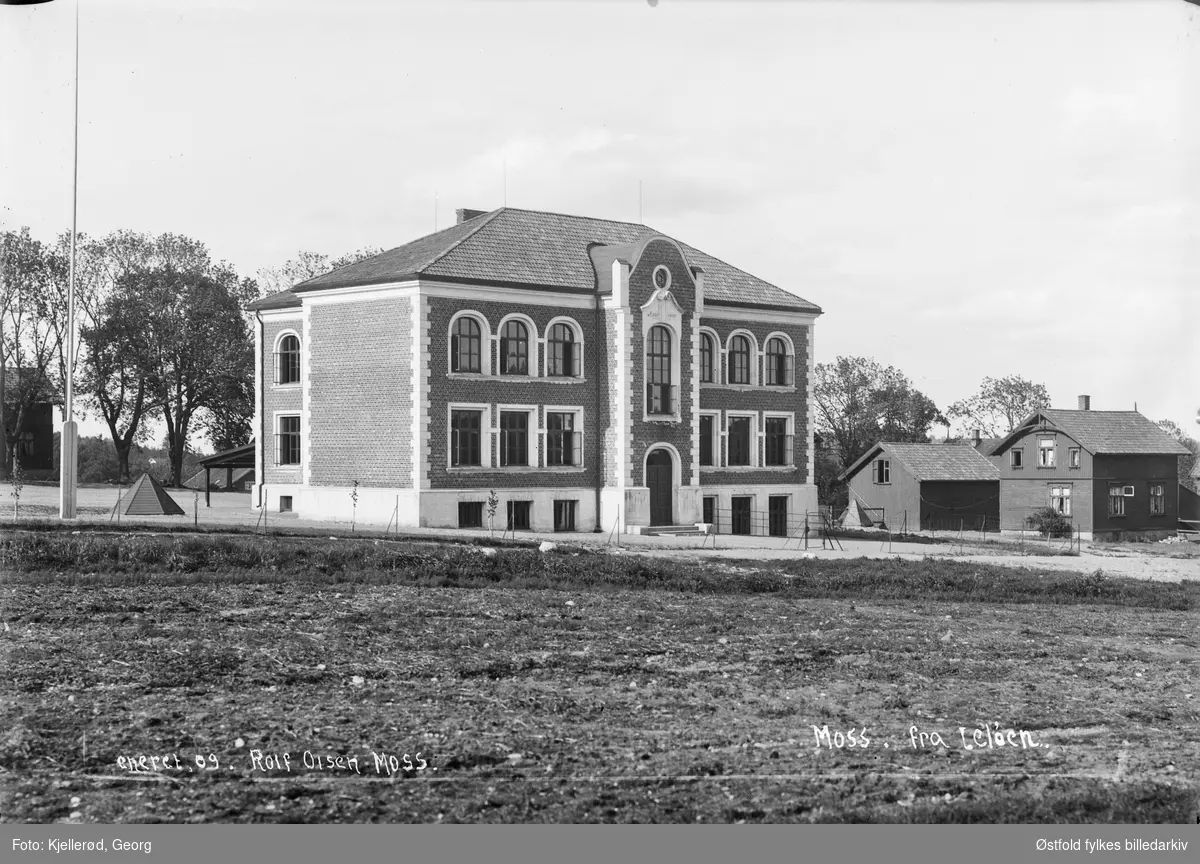 Skole, Jeløy, Moss 1909.