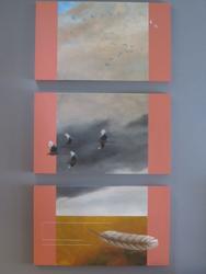 Acryl (ev olje) på treplate