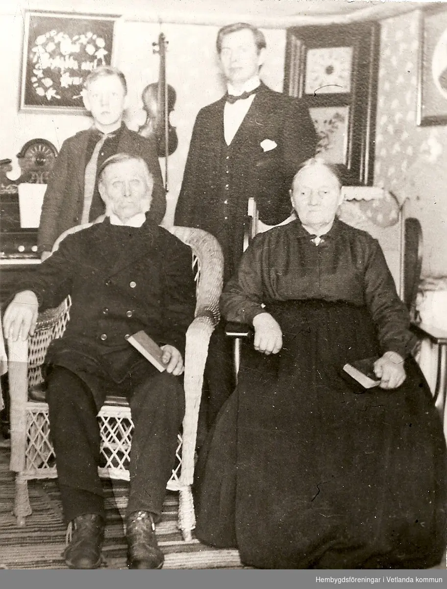 Familjen Hansson 1924
. 
Fröderyds Hembygdsförening