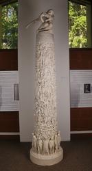 Frihetshymnen med Fossegrimen [Gipsskulptur]