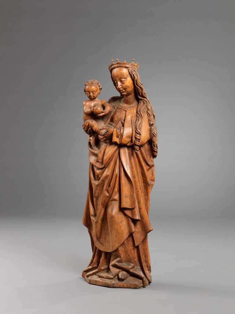 Maria med barnet [Skulptur]
