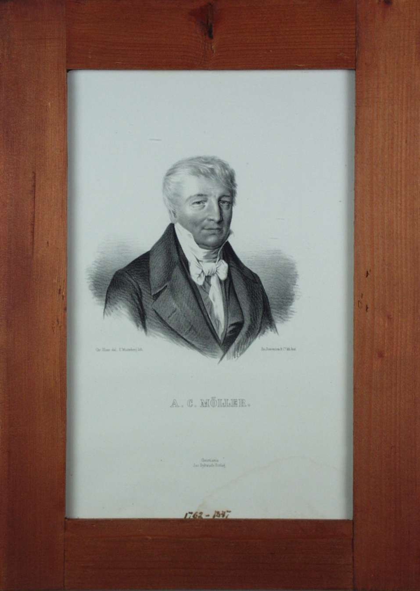 Portrett av Alexander Christian Møller.