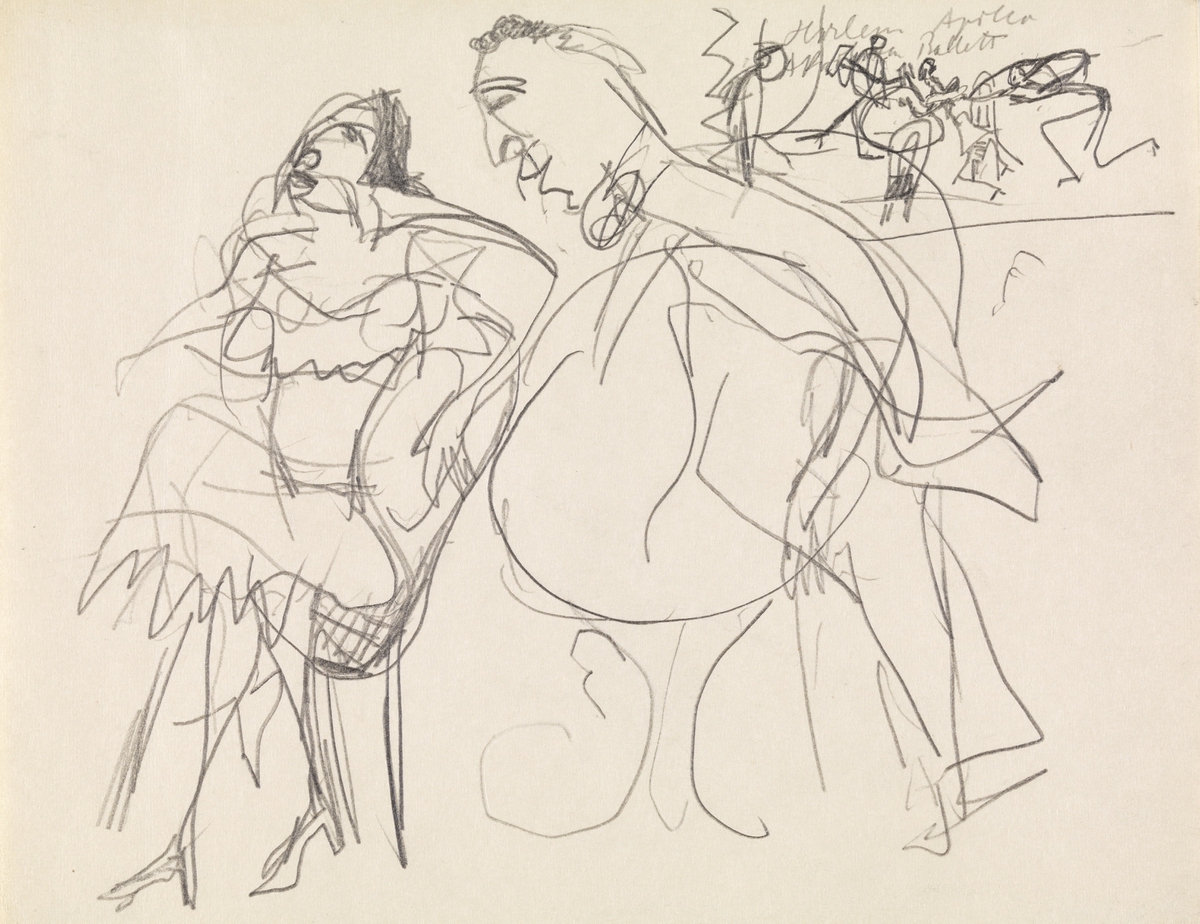 Harlem Apollo Ballet, New York [Tegning] - Nasjonalmuseet ...