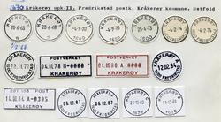 Stempelkatalog  1670 Kråkerøy, Fredrikstad, Kråkerøy, Østfol