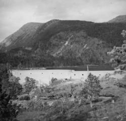 72/III. Reinset kraftanlegg.."72/III/5. Reinsetdammen sett f