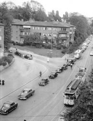 Drammensveien, .august 1954