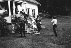 Kronprinsesse Sonja besøker Vike.