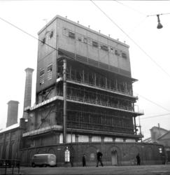 Gassverket, på hjørnet av Storgata og Hausmannsgate,.1950-ta