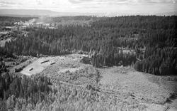 FLYFOTO UKJENT HUSMANNSPLASS LØTEN.