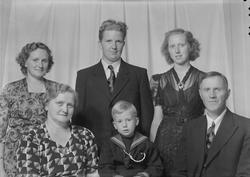 Johan Ervik med familie