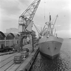 Det nye lagerhuset til Nordenfjeldske Dampskipsselskab