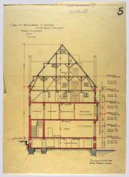 Carl E Rønneberg & sønner, forretningslokale [Arbeidstegning