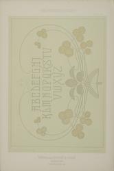 Die Moderne Schrift. Eine Sammlung neuer Schriften und Schil