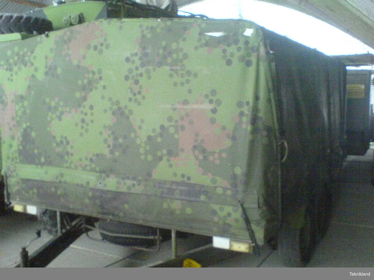 Fordonet är deponerat från Flygvapenmuseum.