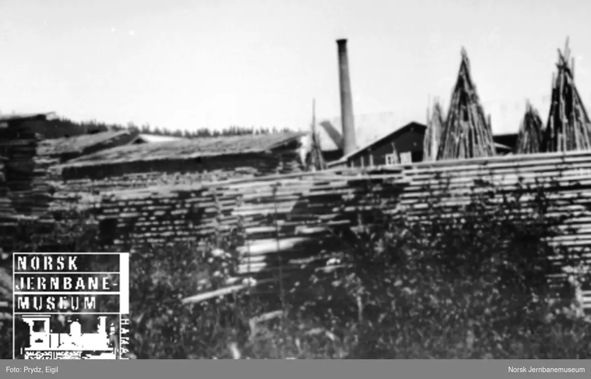 Vedtrafikk på Urskog-Hølandsbanen under 1. verdenskrig