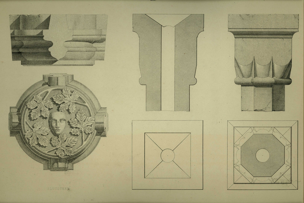 Sluttsten. Fra klosterruinerne på Hovedøya, Oslo.