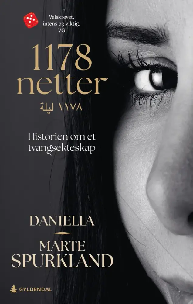 Omslaget til boken 1178 netter av "Daniella" og Marte Spurkland